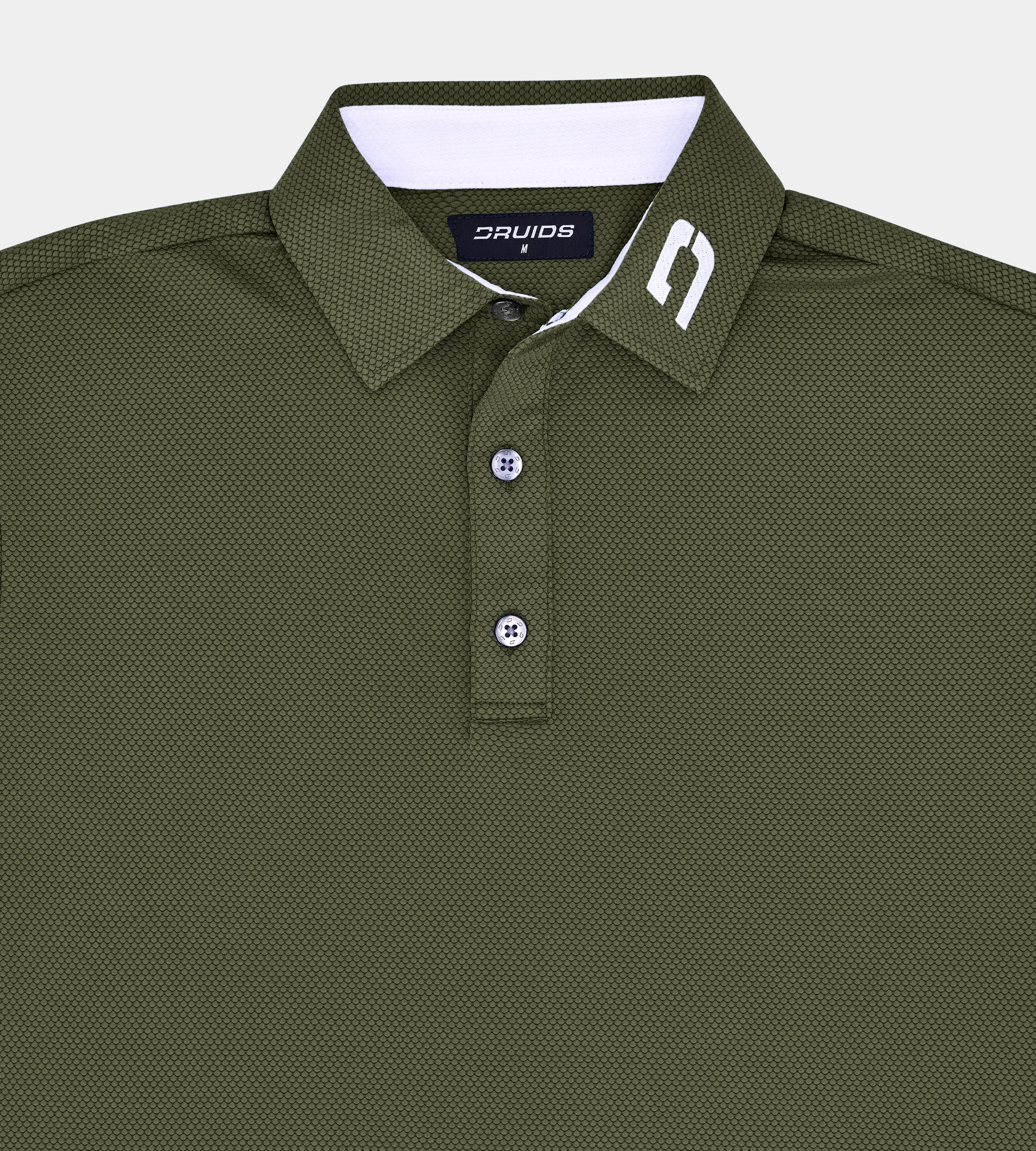 KIDS HONEYCOMB POLO - TEAL