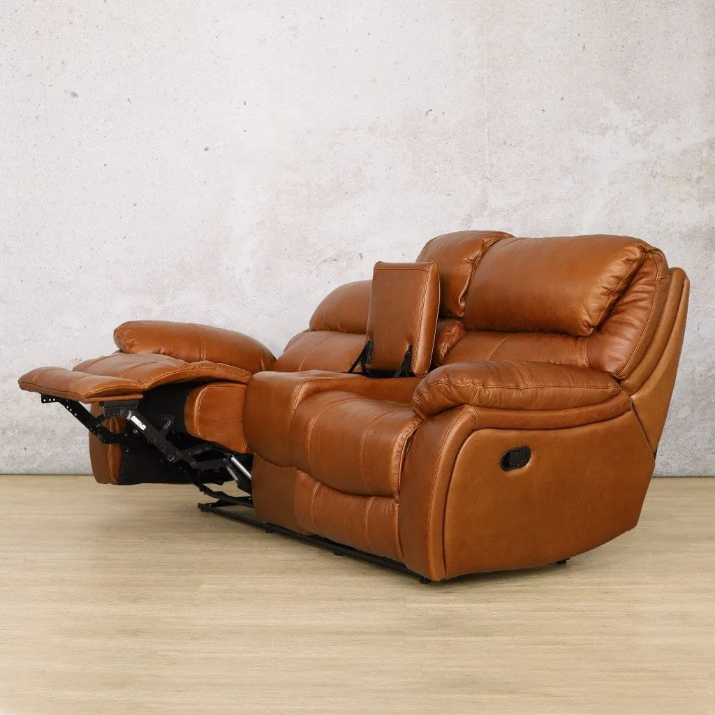 Kuta  3 2 1 Leather Recliner Home Theatre Suite - Available on Special Order Plan Only