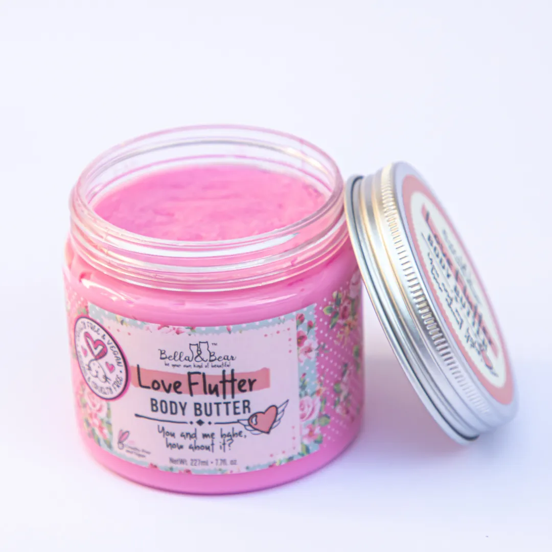 Love Flutter Body Butter Moisturizer Lotion 6.7oz