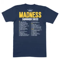 Madness Summer 2022 Tour T-Shirt Navy