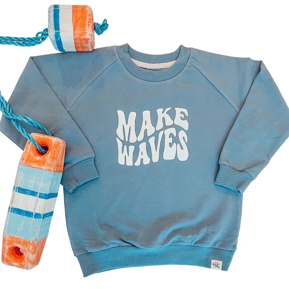 Make Waves Organic Cotton Pullover