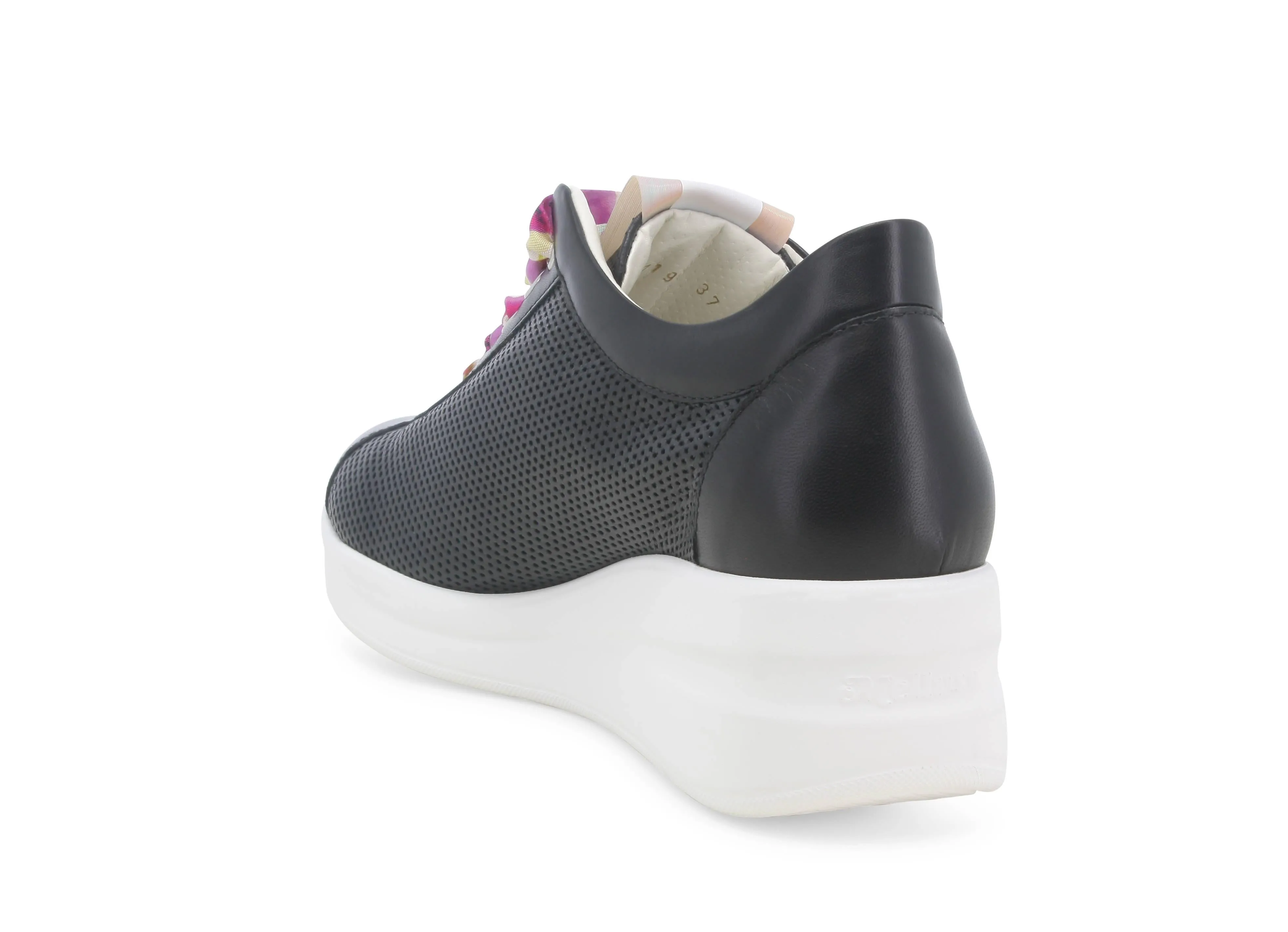 Melluso scarpe sportive donna in pelle microforata