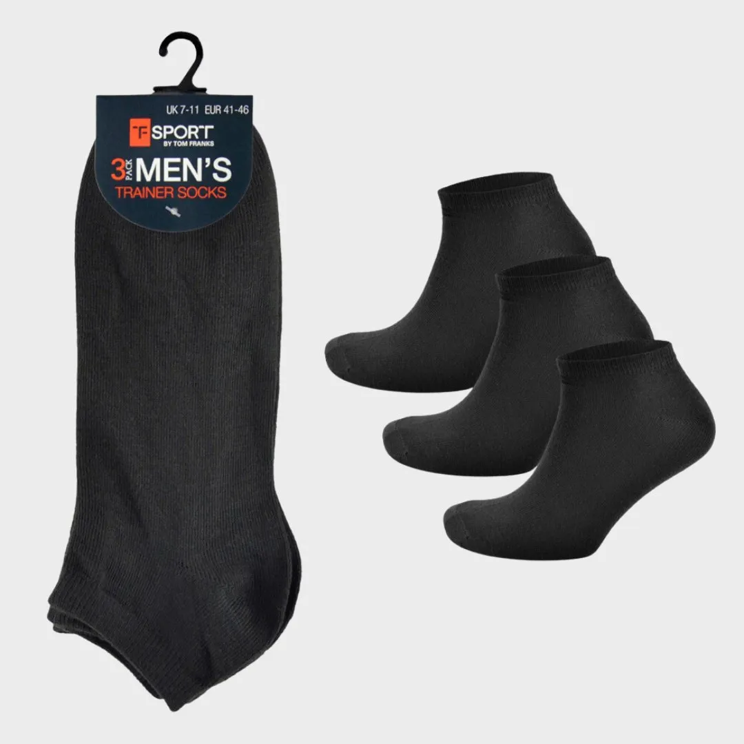 Men`s 3pck Trainer Socks