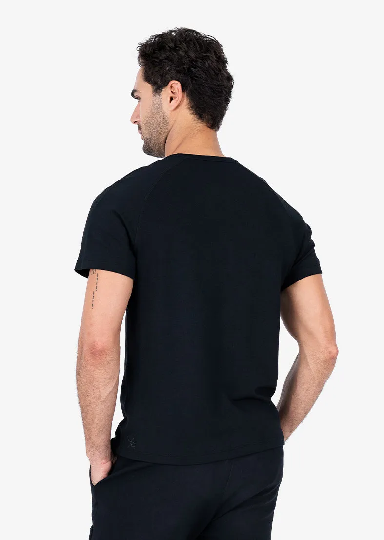 Mens All Around Lounge Tee Black