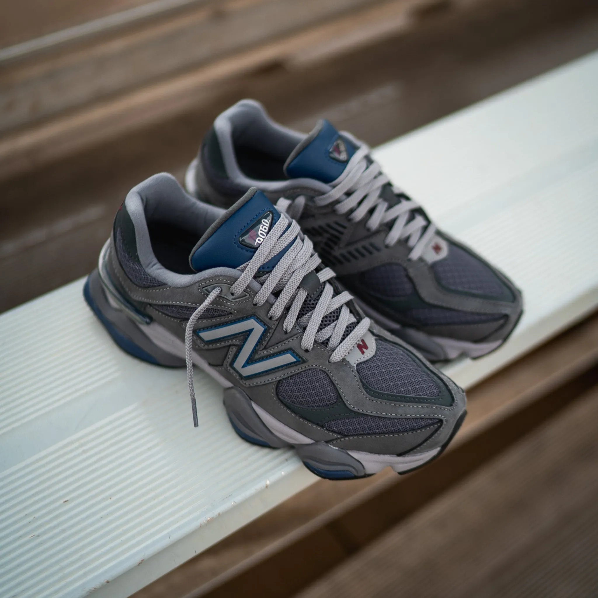 Mens New Balance 9060 (Grey/Blue) - U9060ECC