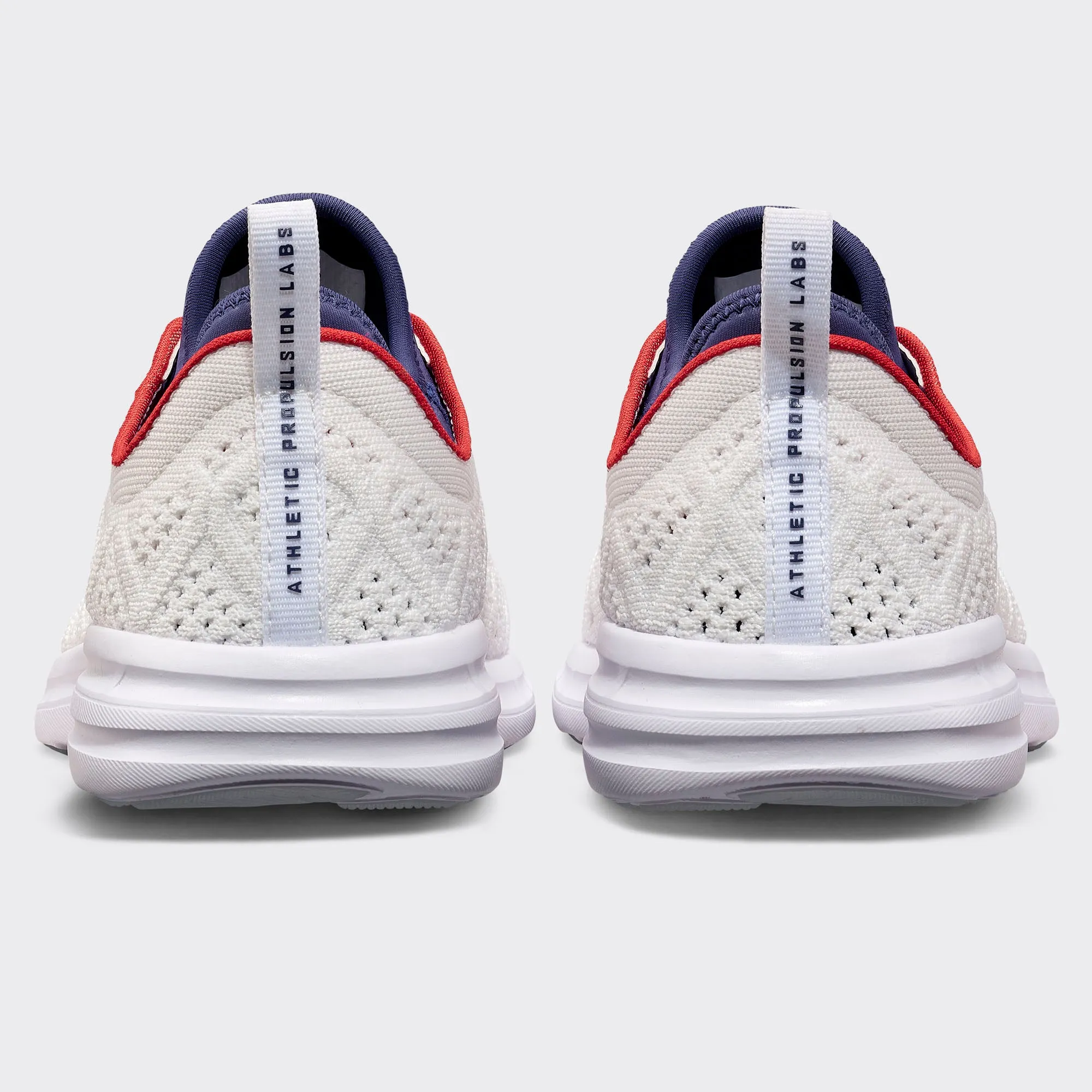 Men's TechLoom Phantom White / Royal Navy / Red