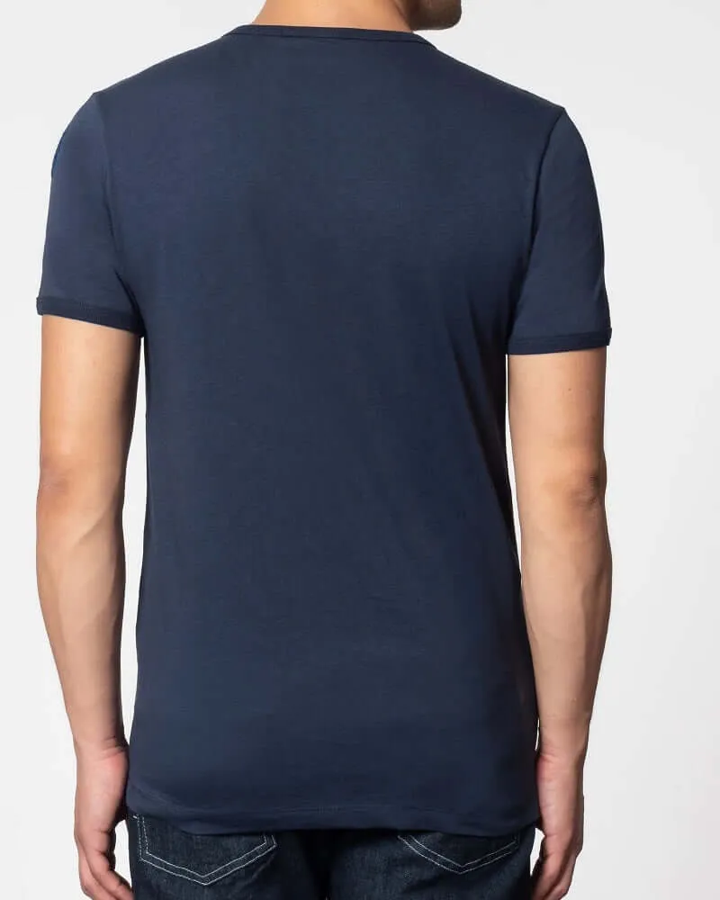 Merc TICKET T Shirt Navy