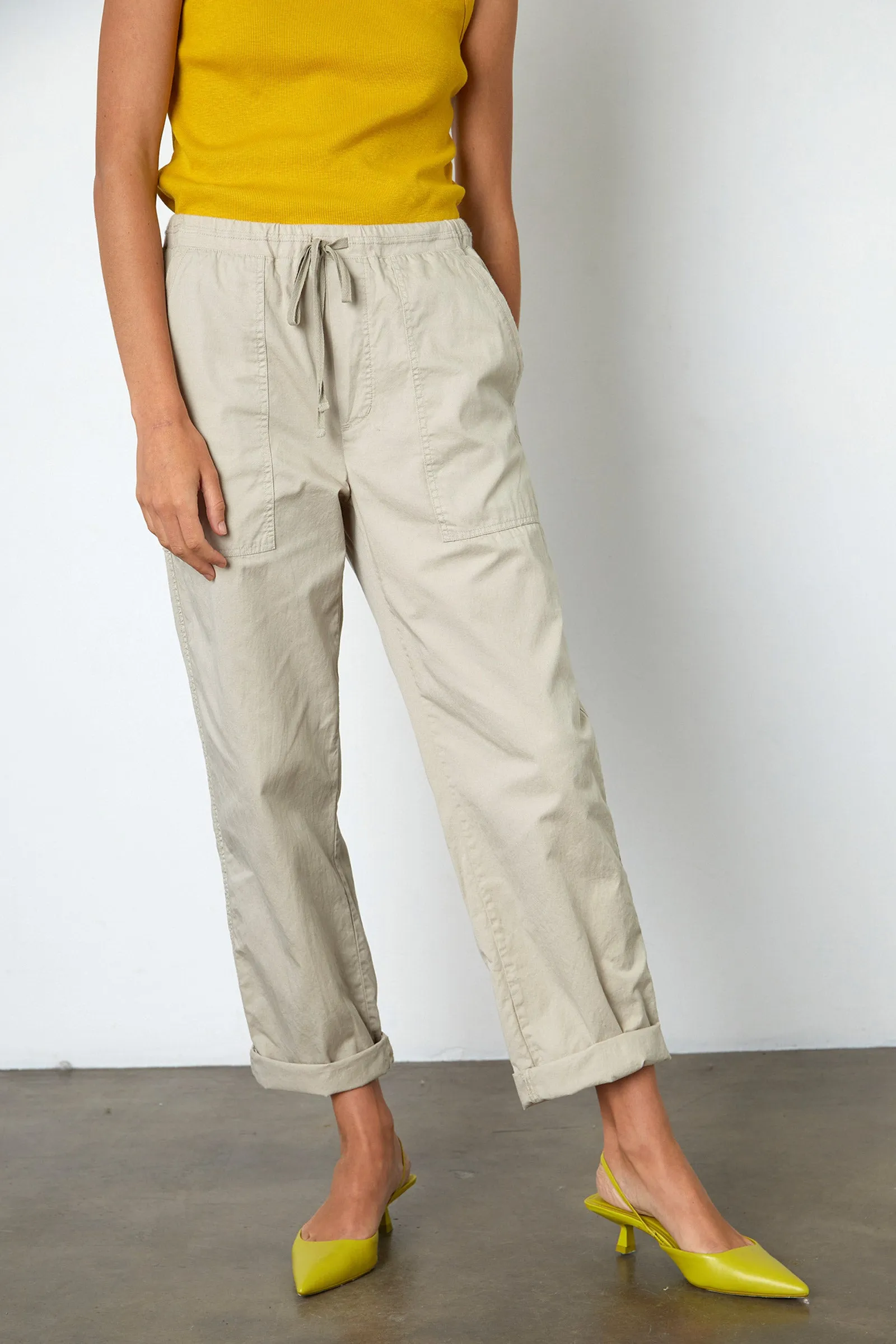 Misty Cotton Twill Pants