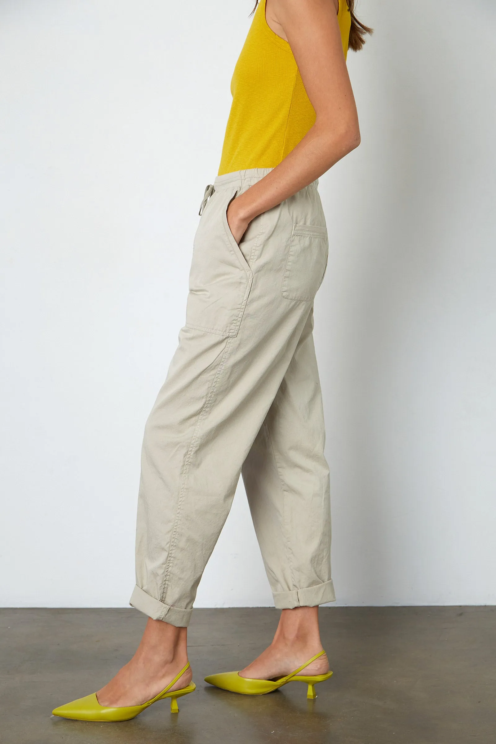 Misty Cotton Twill Pants