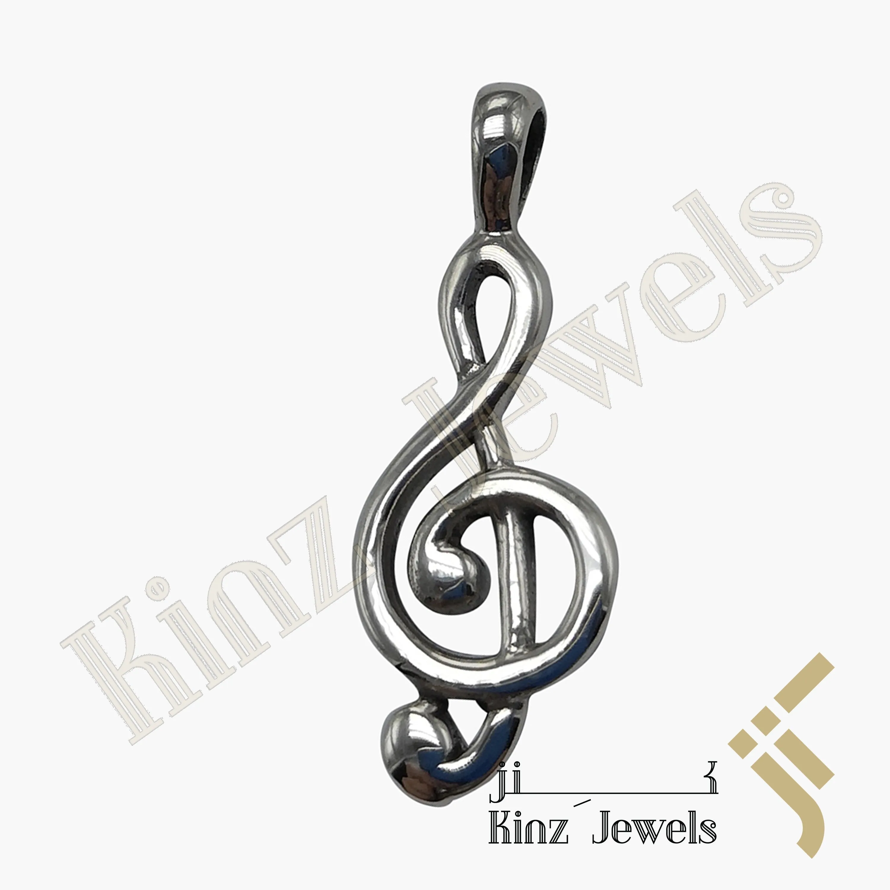 Music Key Pendant Symbol Signature