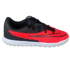 Nike boys' soccer shoe Phantom GX Club TF DD9567-600 crimson-black-white