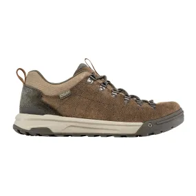 Oboz Beall Low Hiking Shoe (Men) - Faded Bark Suede