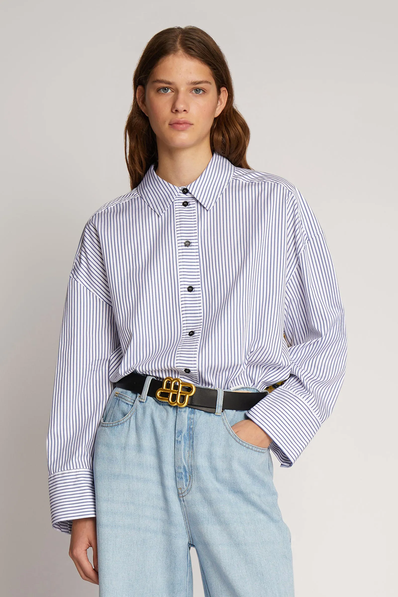 Ontario Striped Cotton Shirt