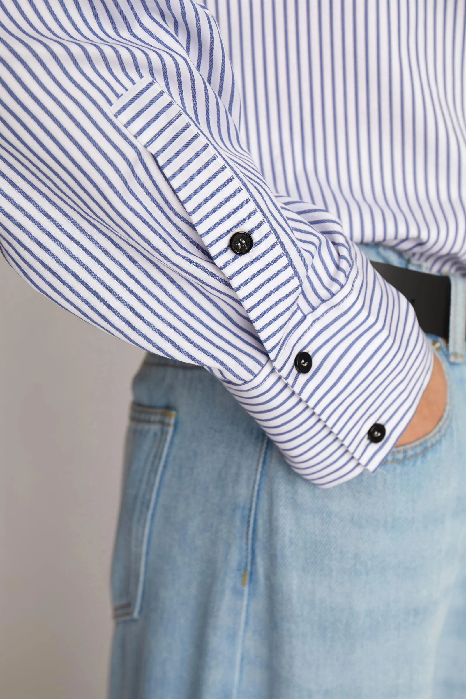 Ontario Striped Cotton Shirt