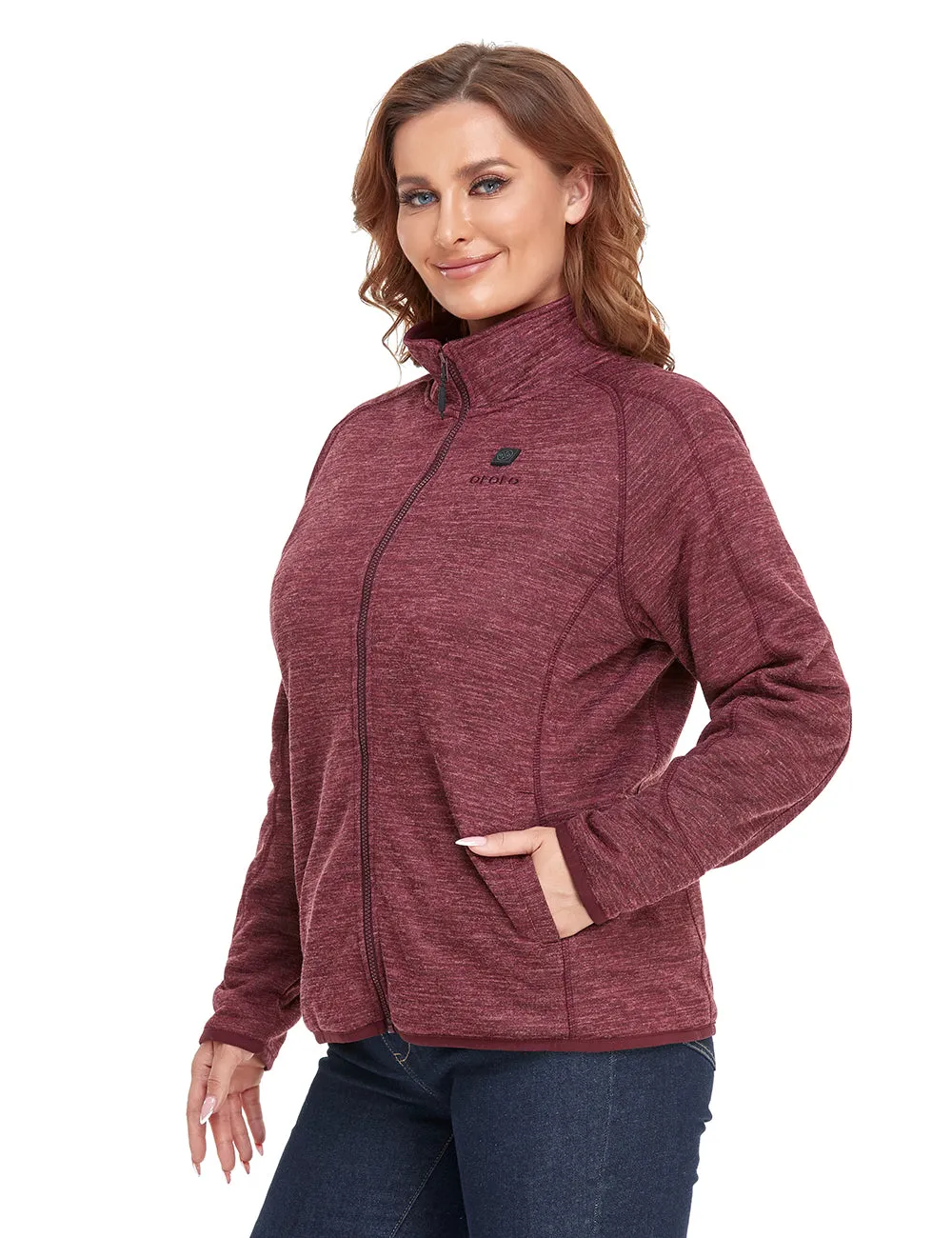 (Open-Box) Women's Heated Fleece Jacket with B19G Battery