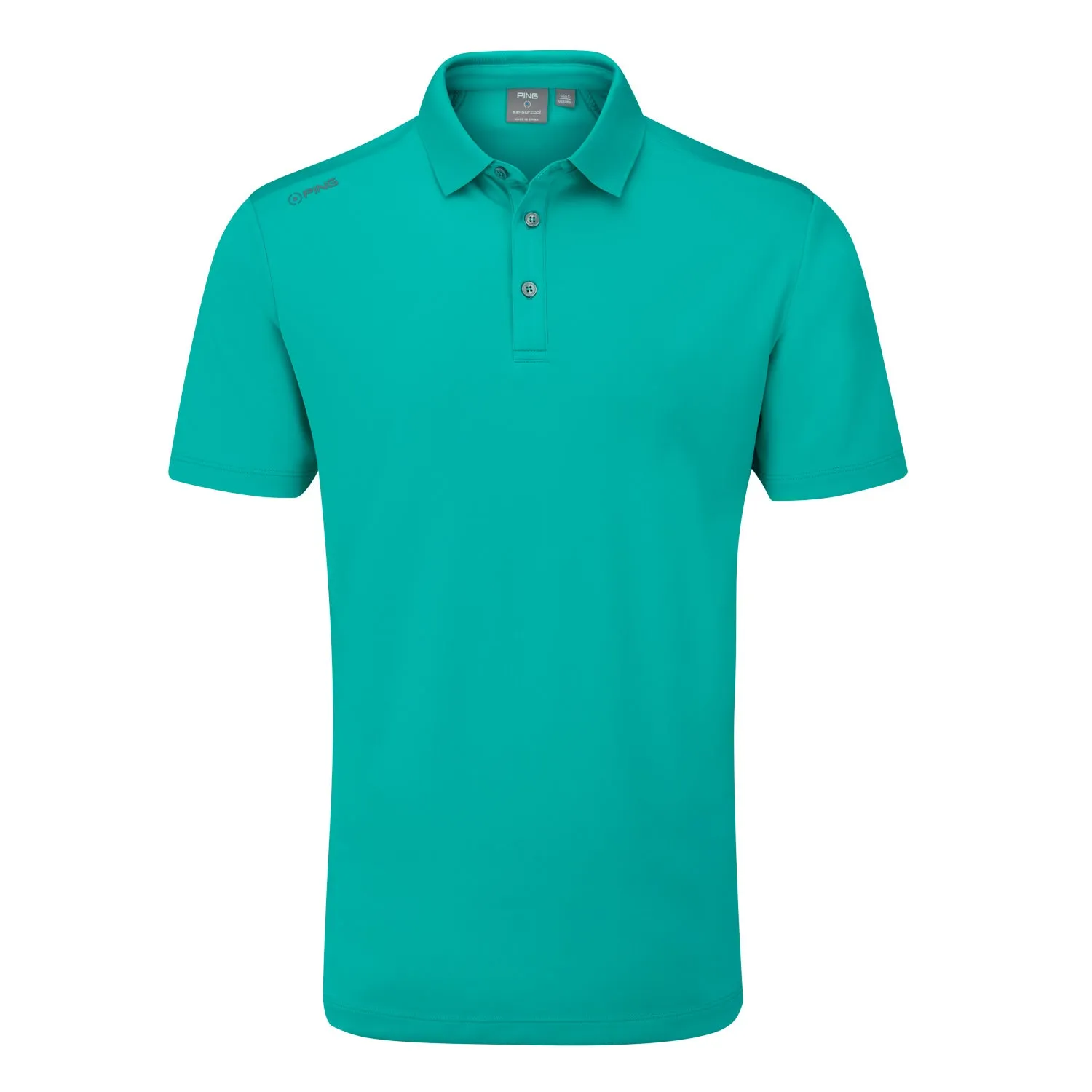 Ping Lindum Golf Polo Shirt - Ceramic