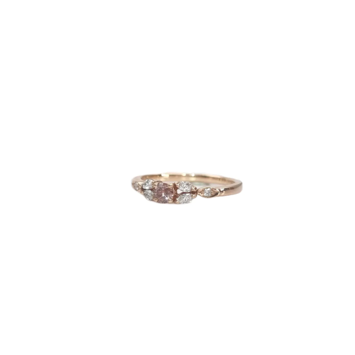 Pink Diamond Ring, 0.07ct