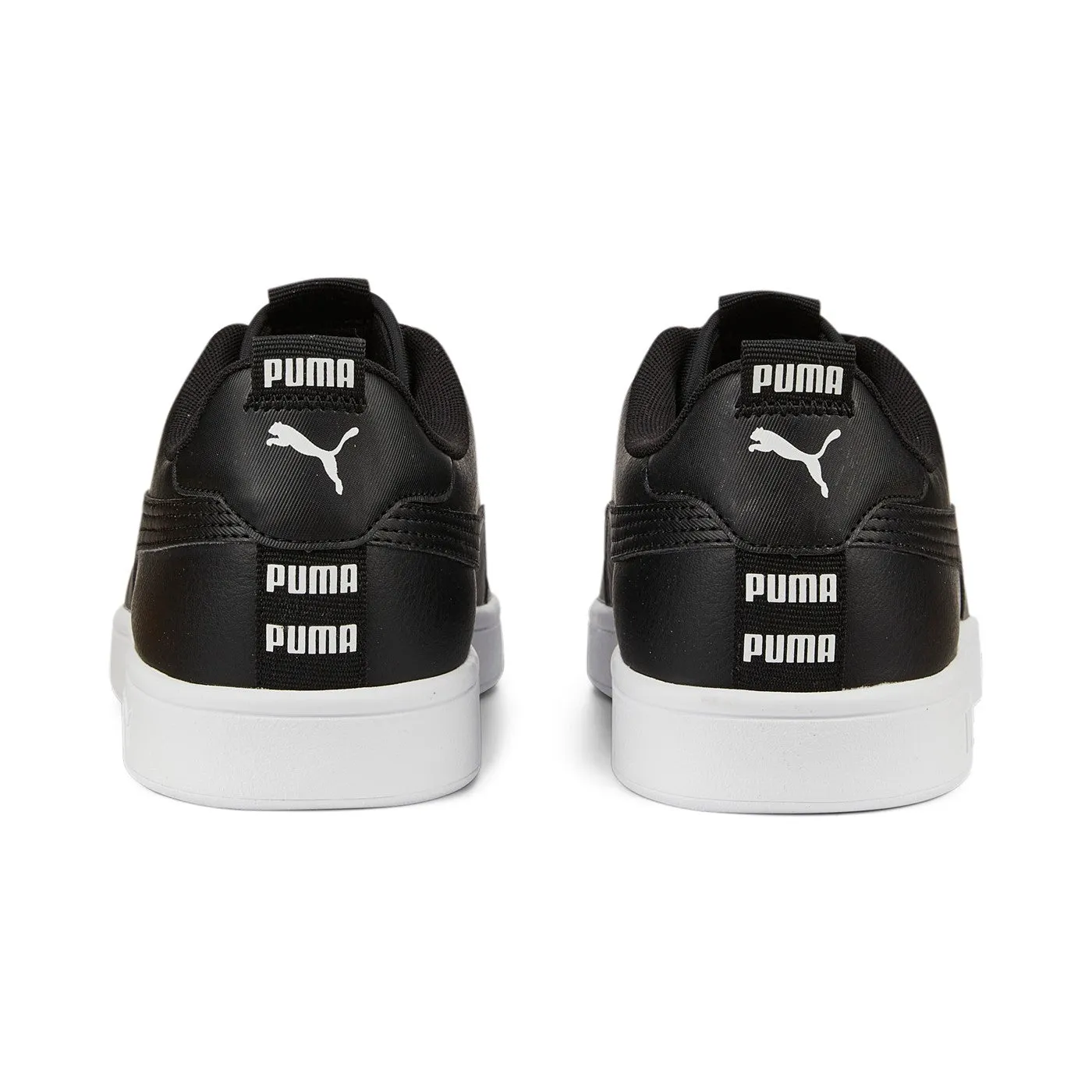 Puma adult sneaker shoe Smash v2 Tape 386397 02 black