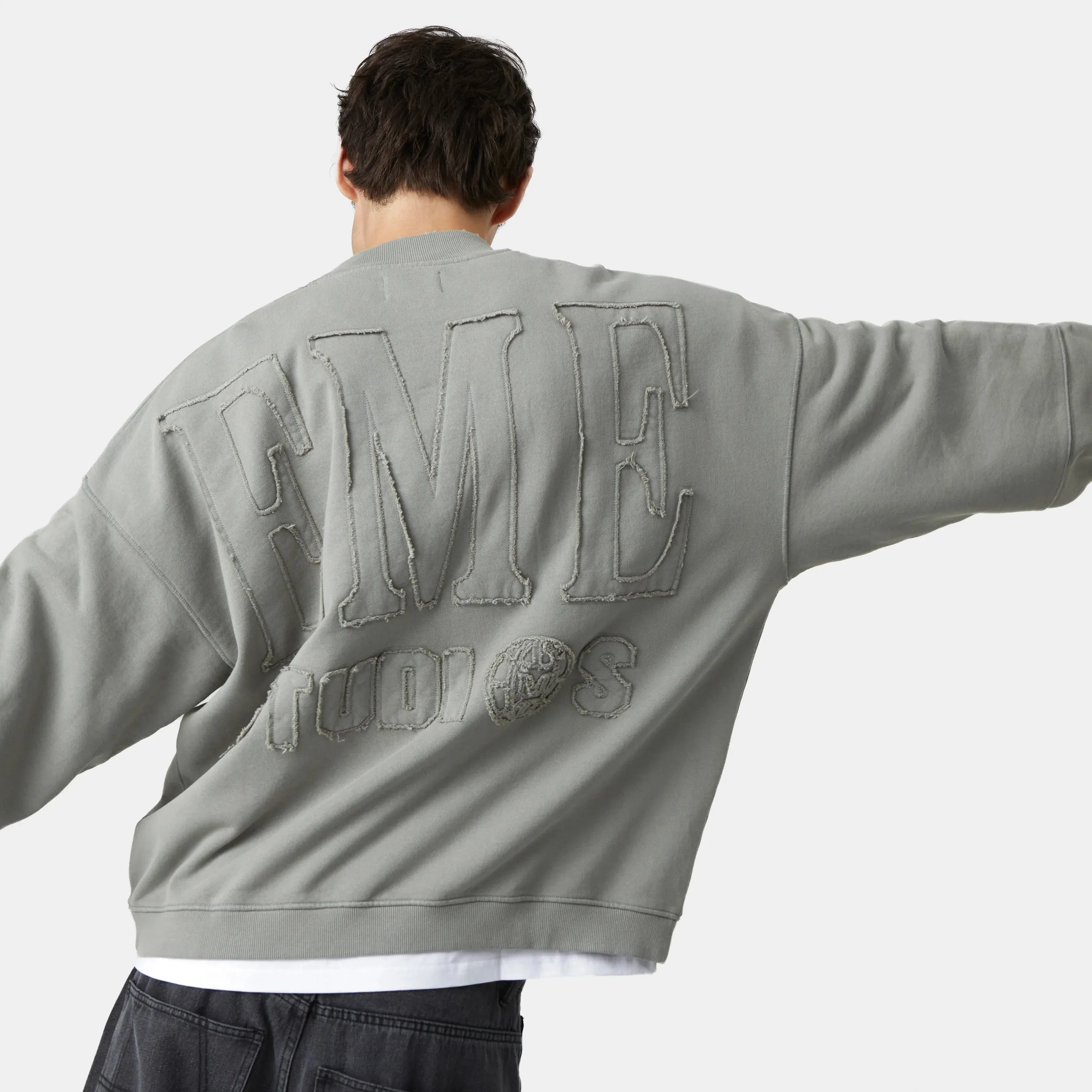 Puzzle Pebble Oversized Crewneck