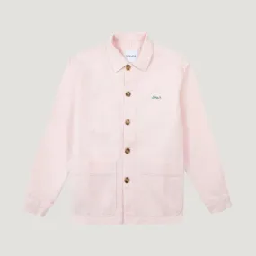 "Amour" Sebasto Twill Worker Jacket (Twill English Pink)