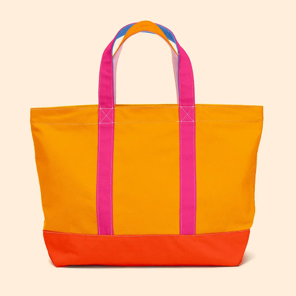 "Big Sur" Zippered Tote (BS190024Z)