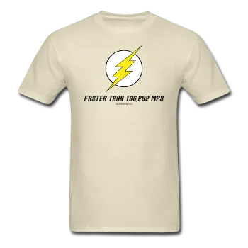 "Faster Than 186,282 MPS" - Men's T-Shirt