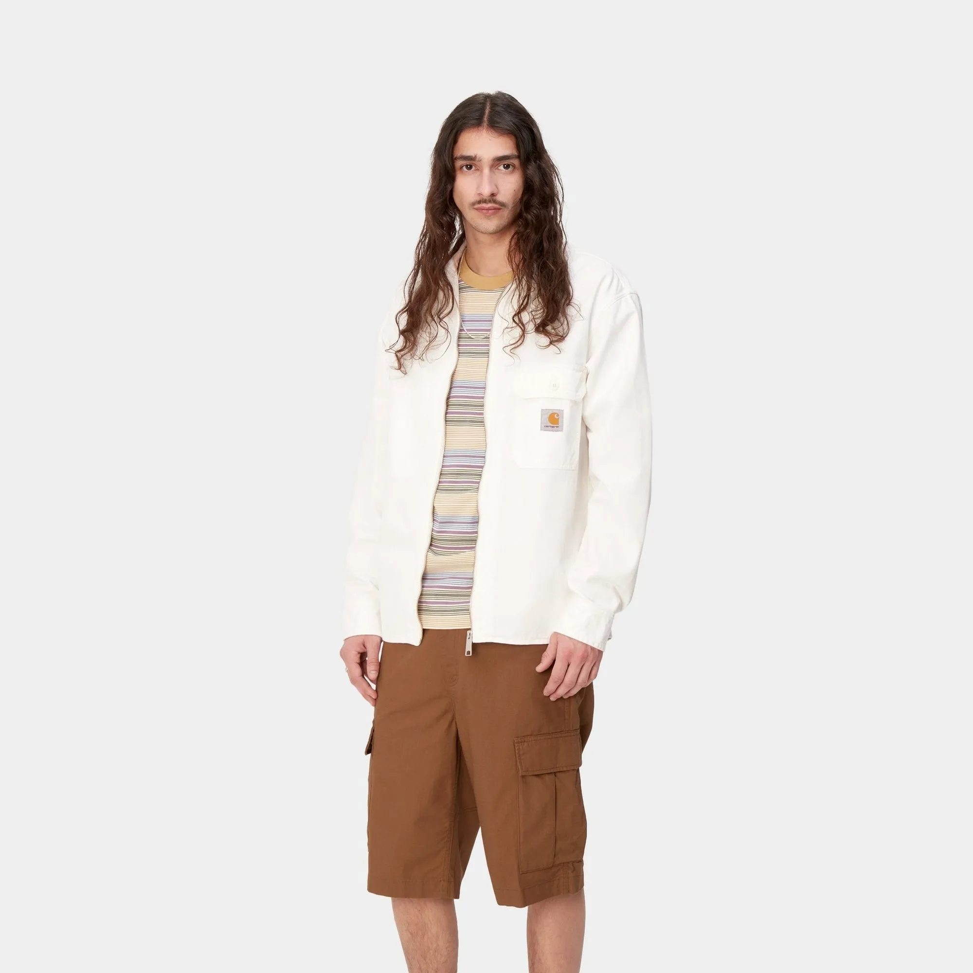 Rainer Shirt Jacket | Off-White (rinsed)