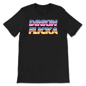 Retro Dinkin Flicka T-Shirt