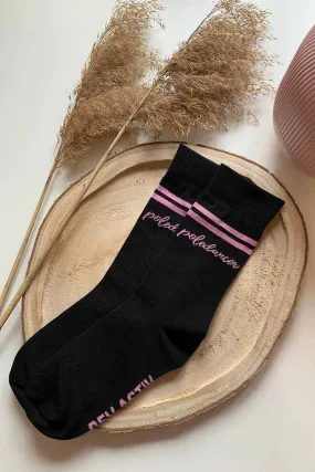 REV ACTIV Poledancer Socks - Black