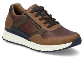 Rieker B0701-24 Mens Leather Lace Up Trainer