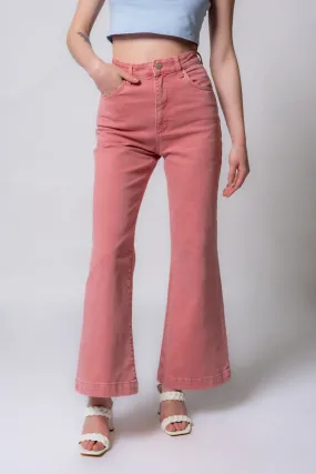 Rolla's Sailor Scoop Ankle Crop Jeans - Rose