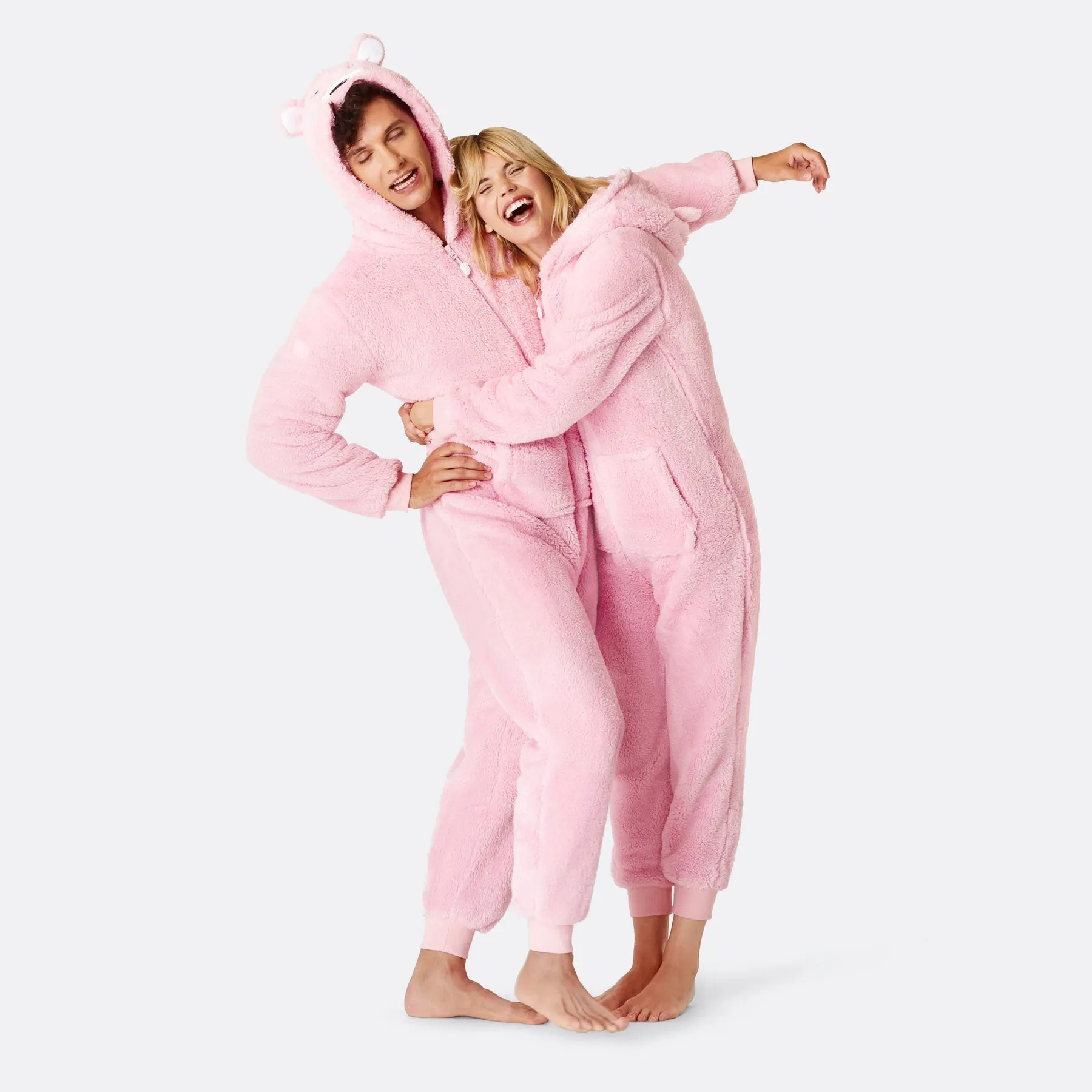 Rosa Teddy Onesie Dame