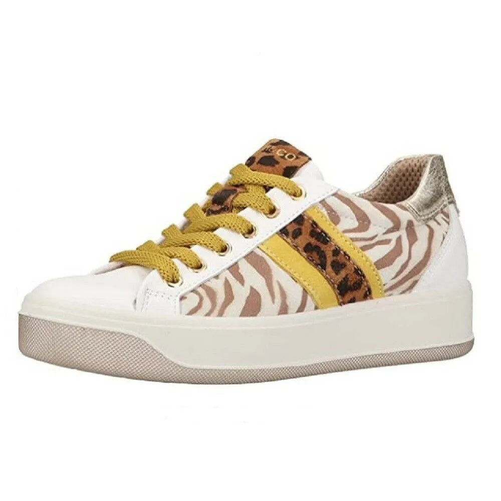 Scarpe da Donna IGI&CO - Art. 7156300- Sneakers BIANCO BEIGE pelle