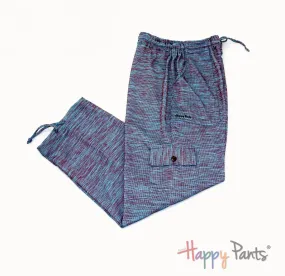 Sea Breeze Blue Women Happy Pants