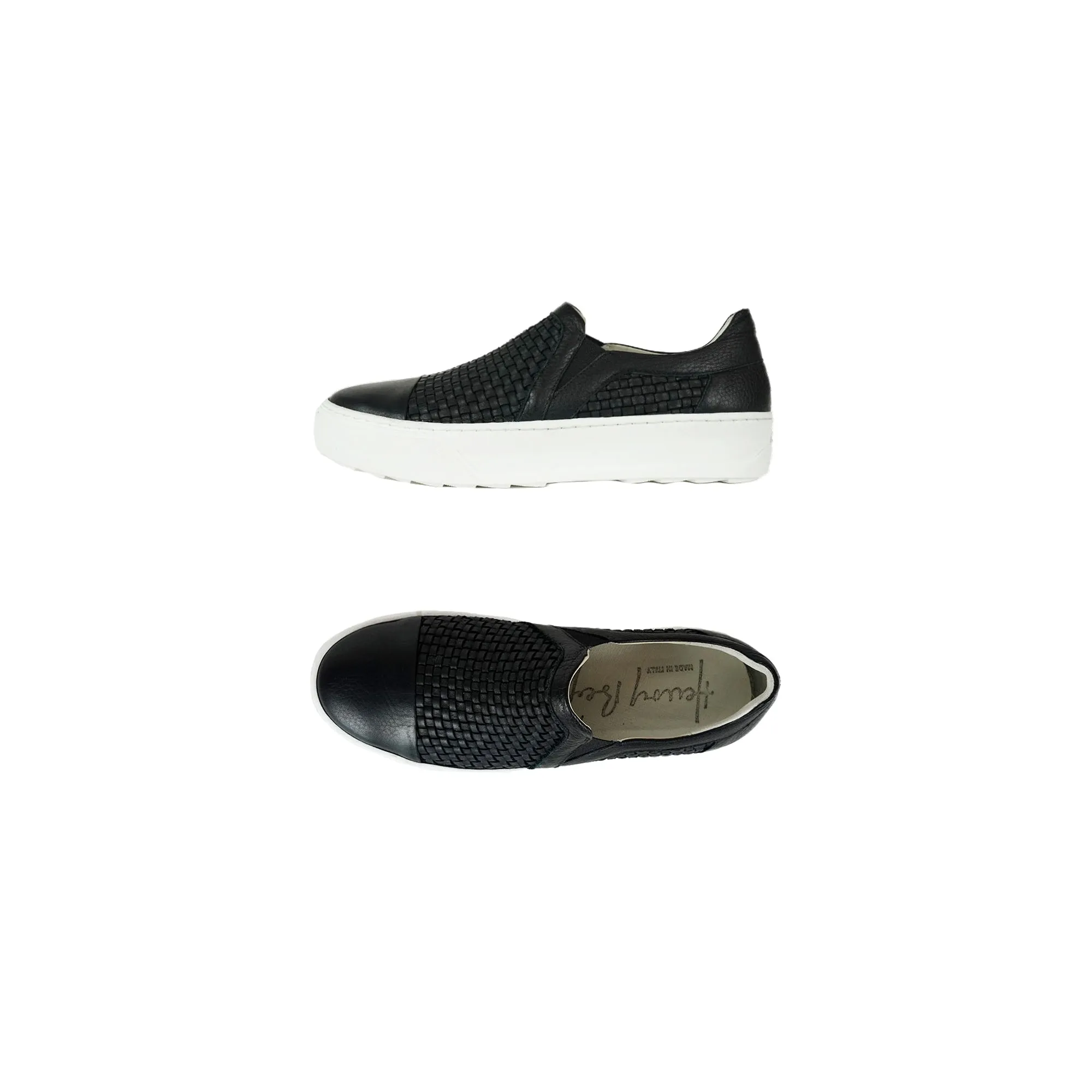 Slip On Intreccio Soft Black