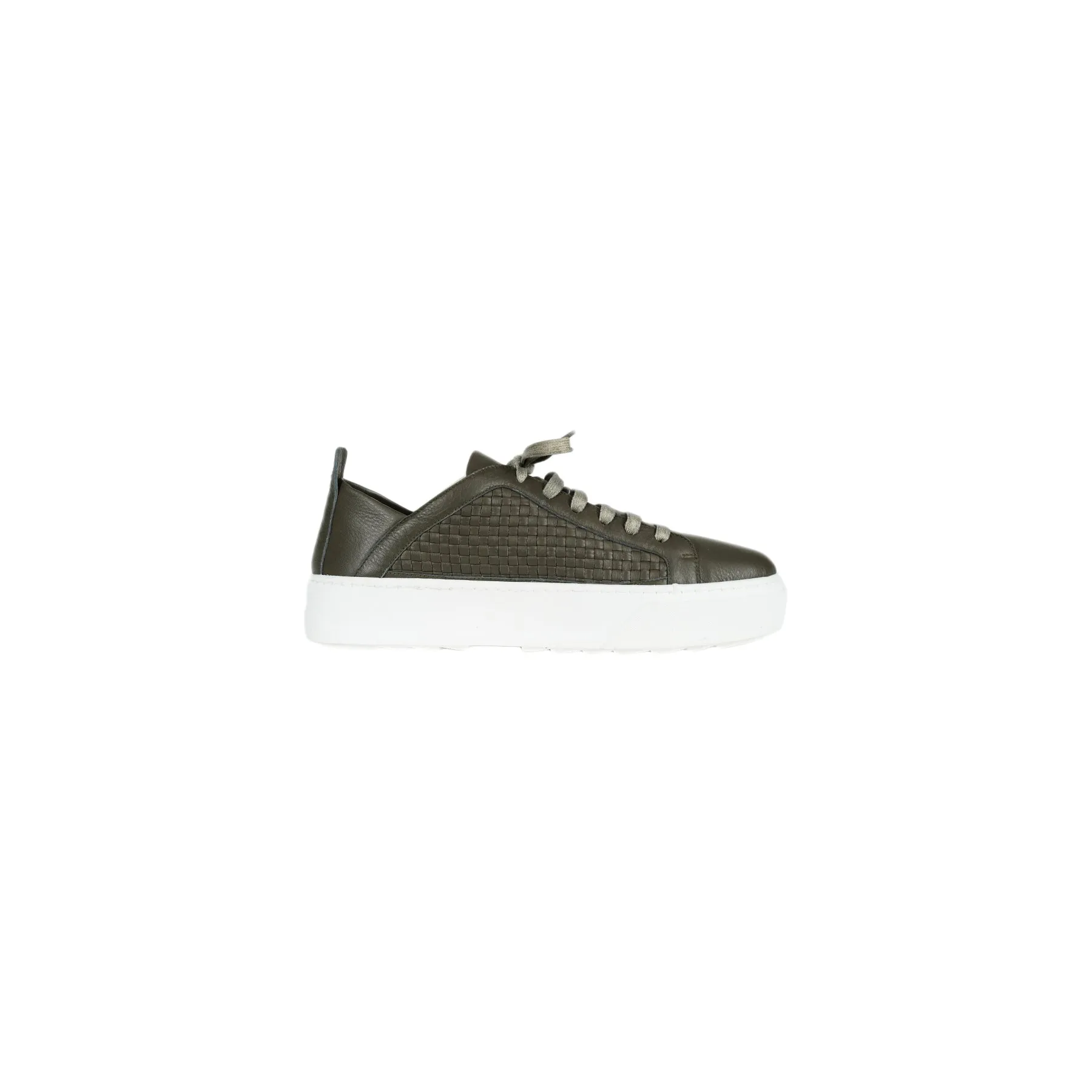 Sneaker Intreccio Soft Military Green