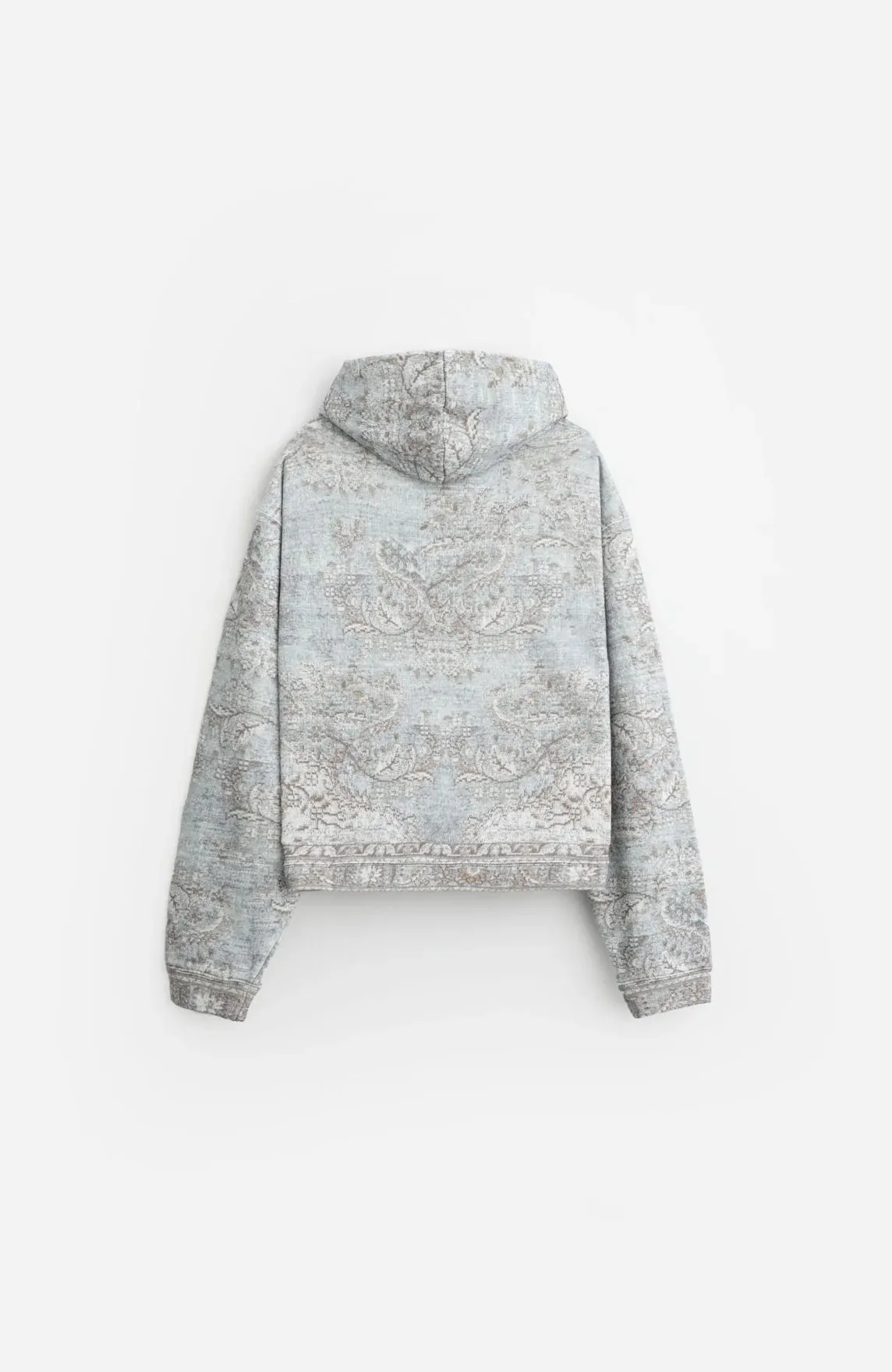 STAMPD Rug Cropped Hoodie