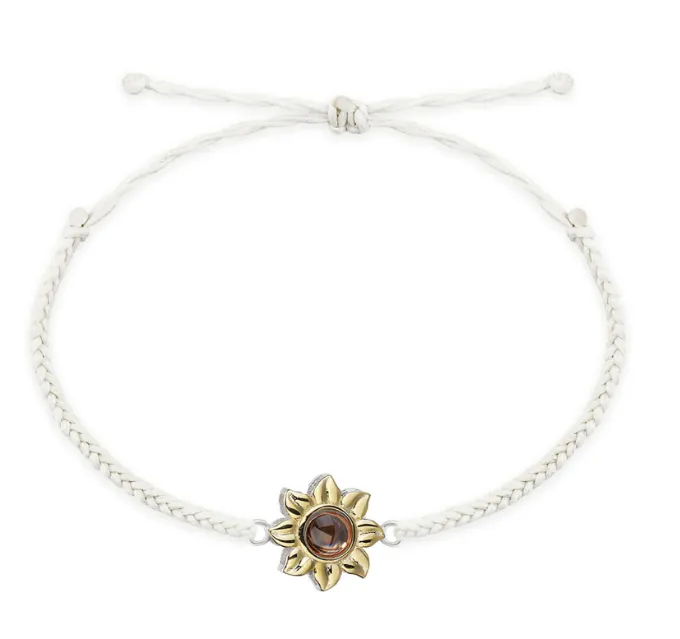 Sunflower Photo Bracelet