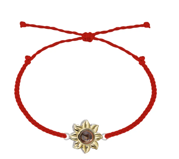 Sunflower Photo Bracelet