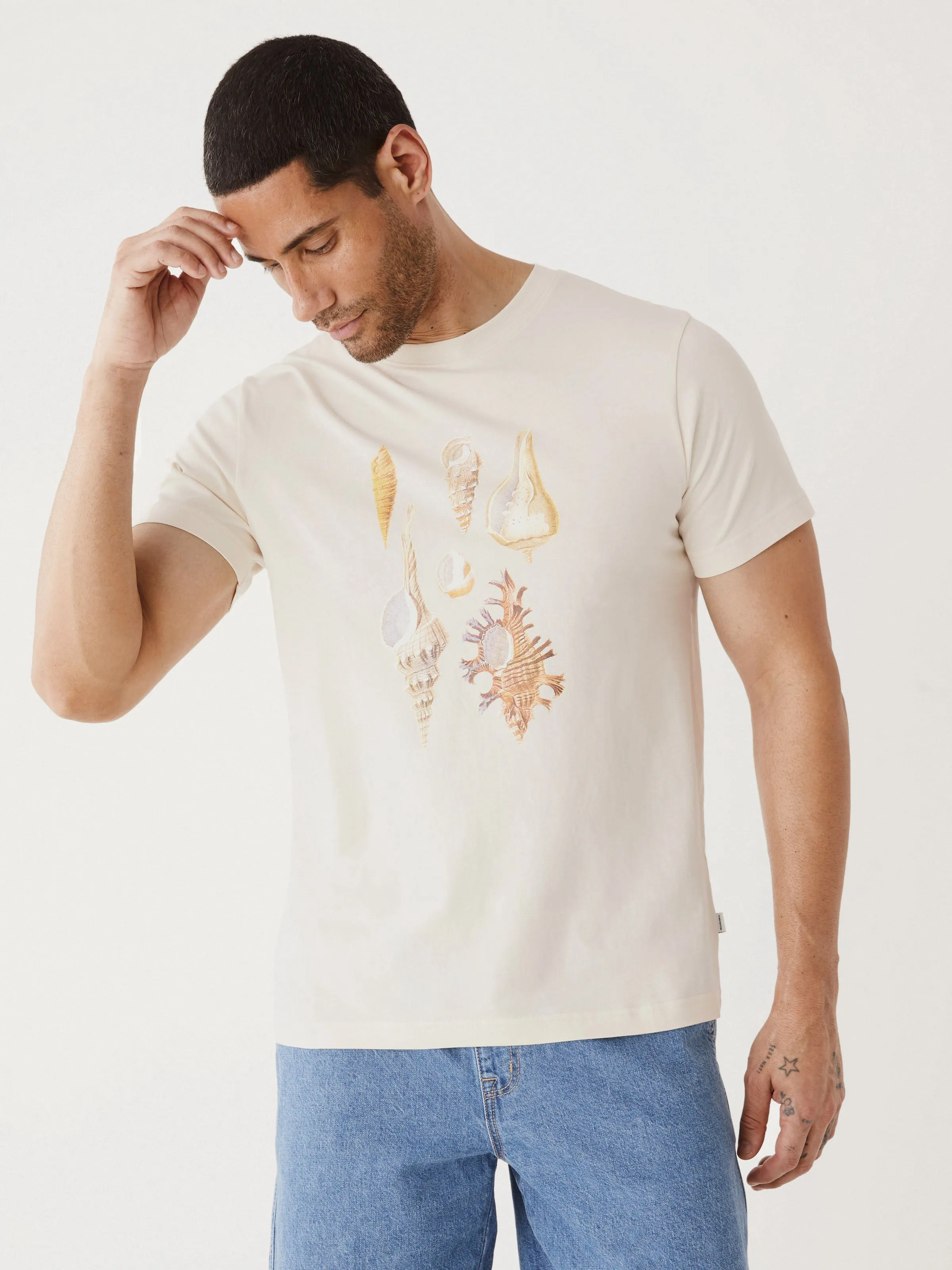 The Souvenir Slim T-Shirt in White