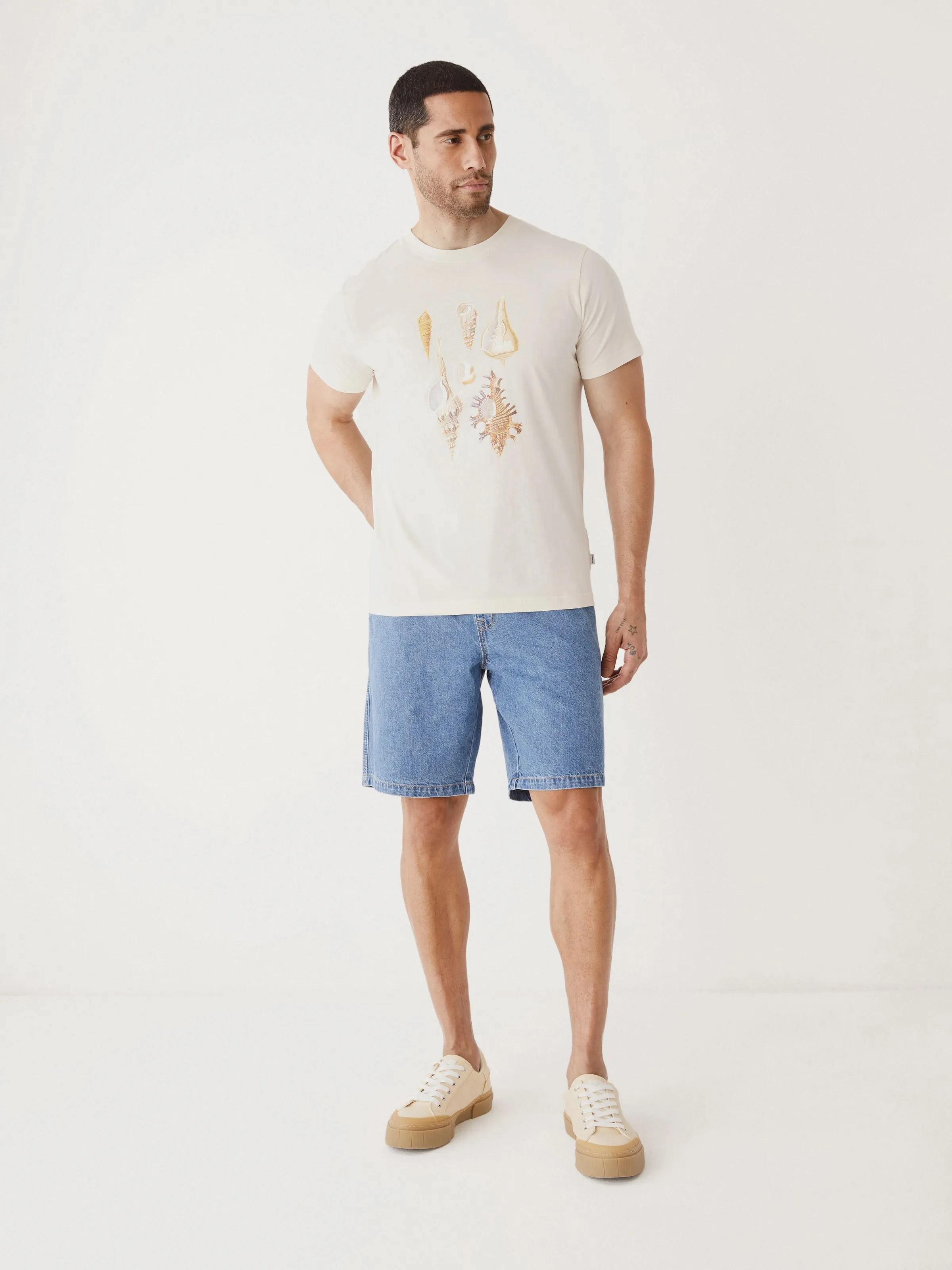 The Souvenir Slim T-Shirt in White