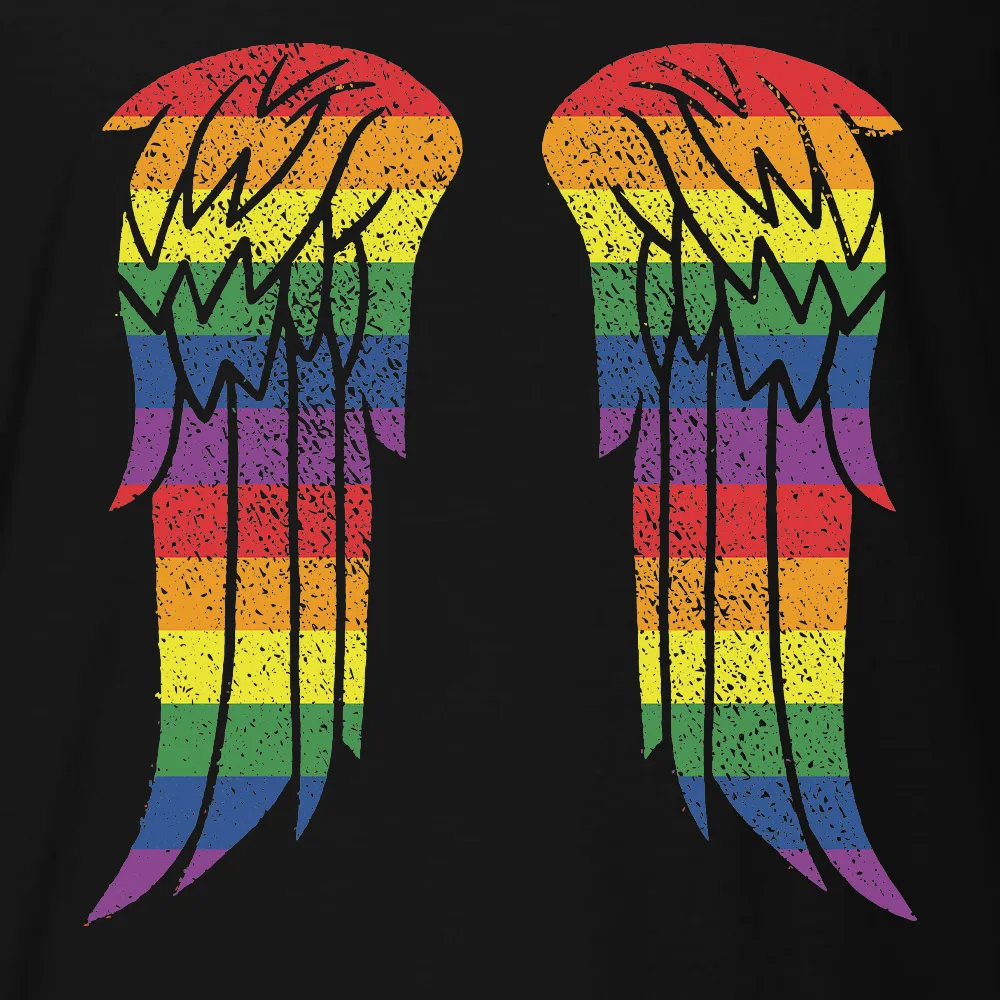 The Walking Dead Pride Wings Adult Short Sleeve T-Shirt