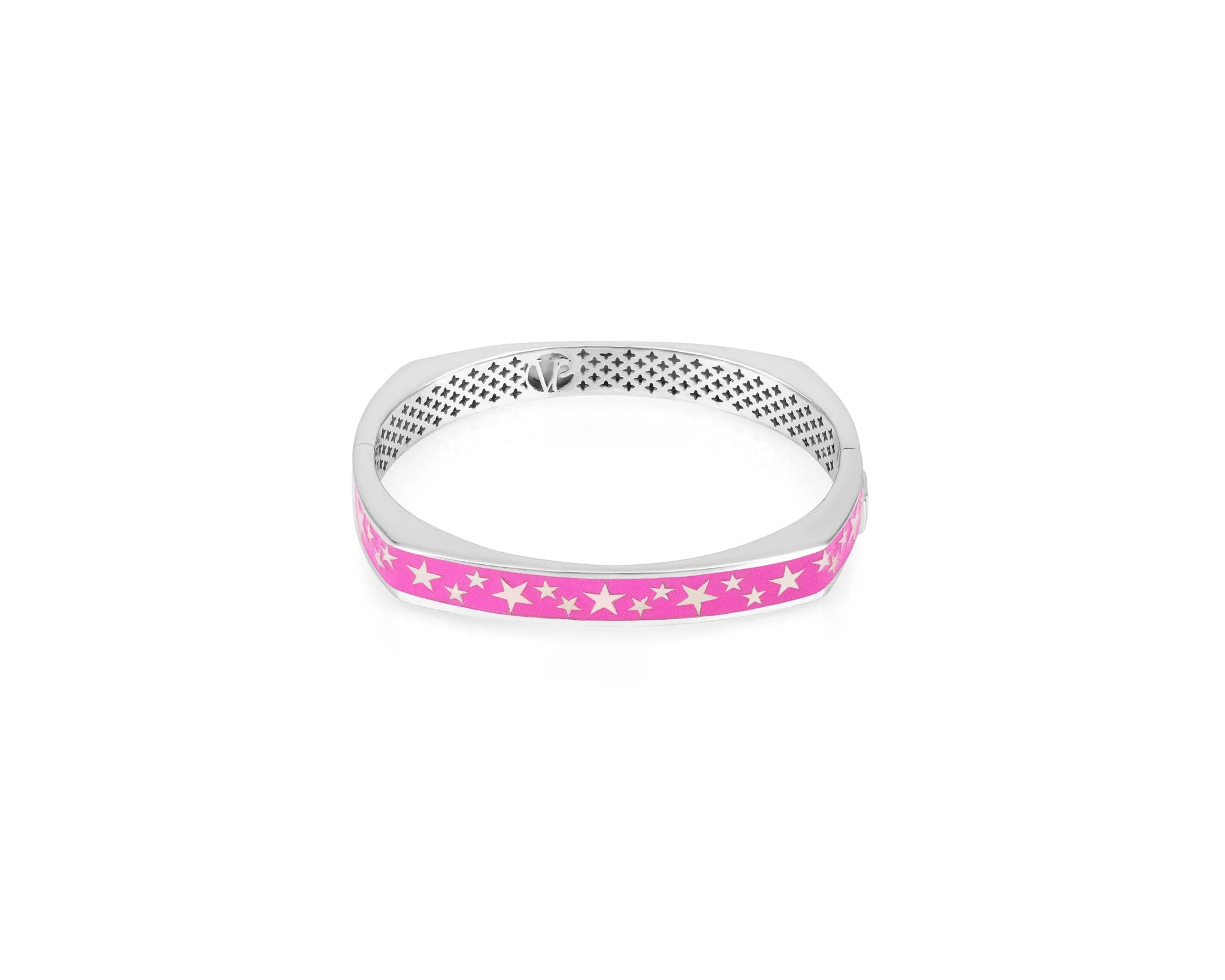 Toulouse 7.5mm Pink Star Bangle