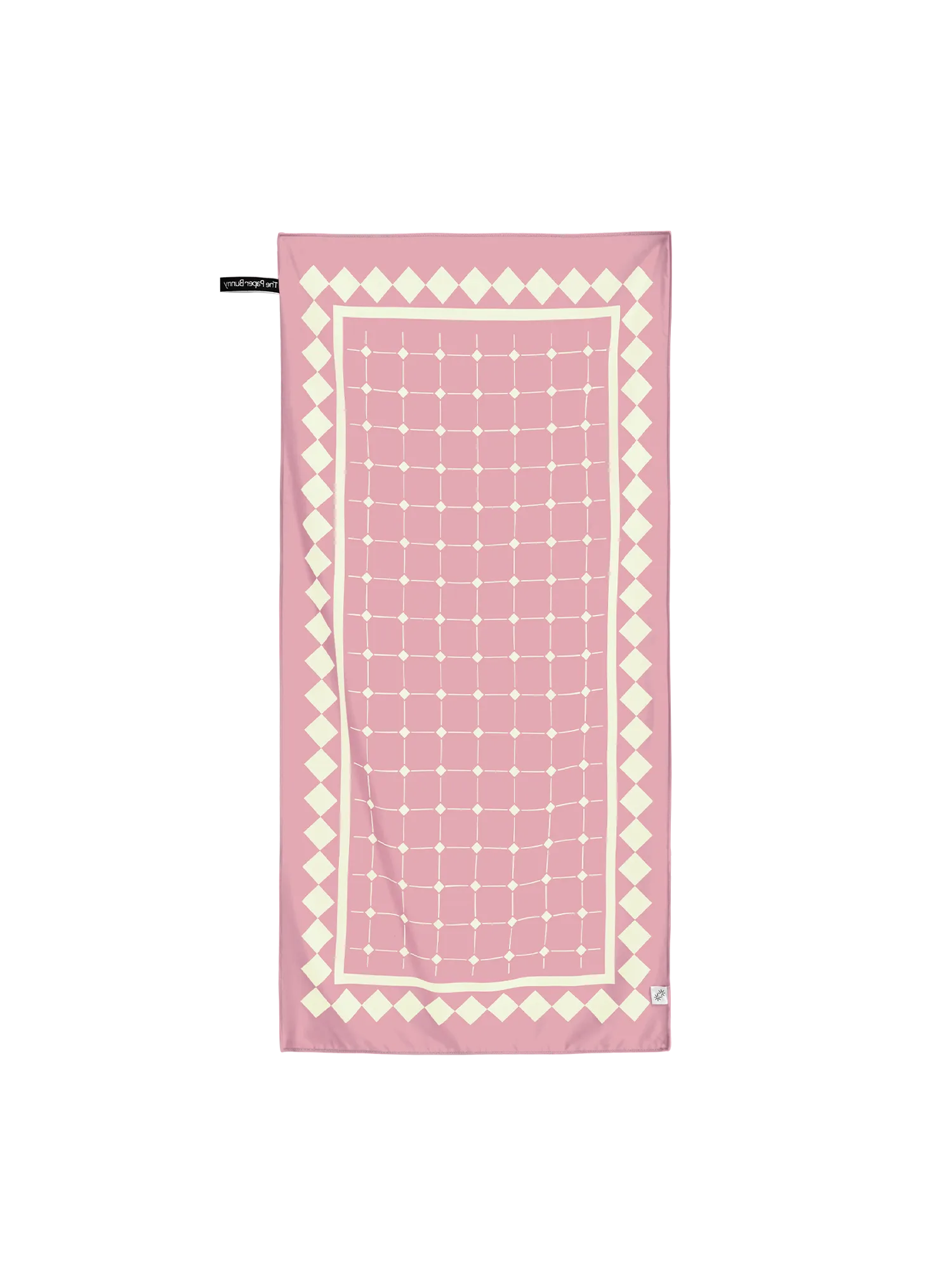 Travel Towel (Tile Pink)