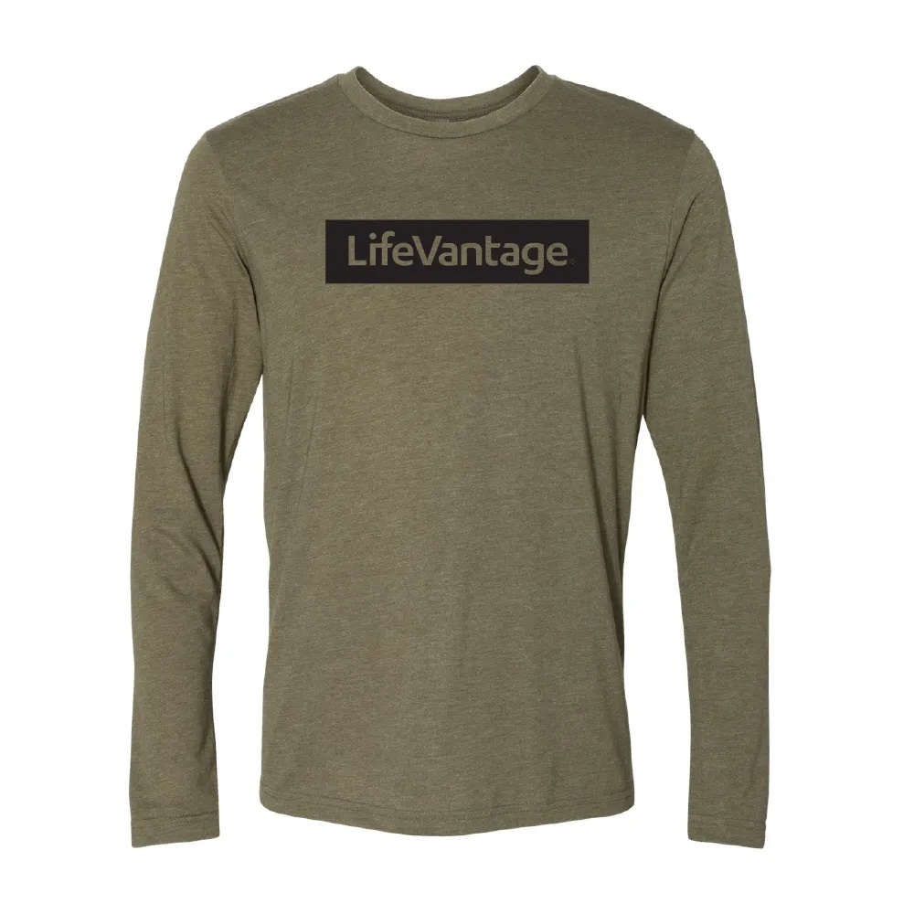 Unisex LifeVantage Black Long Sleeve Tee