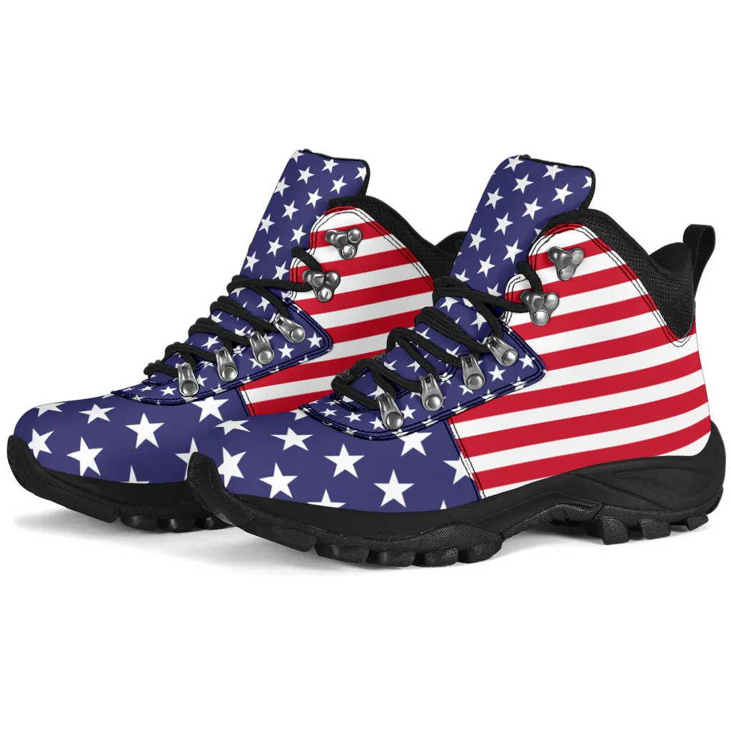 USA Flag - Alpine Boots