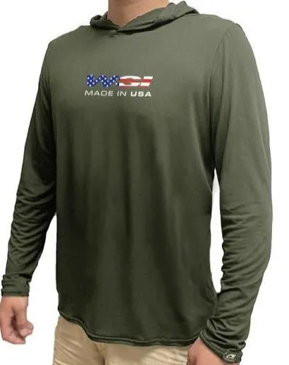 USA SoftTECH Lightweight Hoodie by WSI Sport Made in USA 672BLHHF