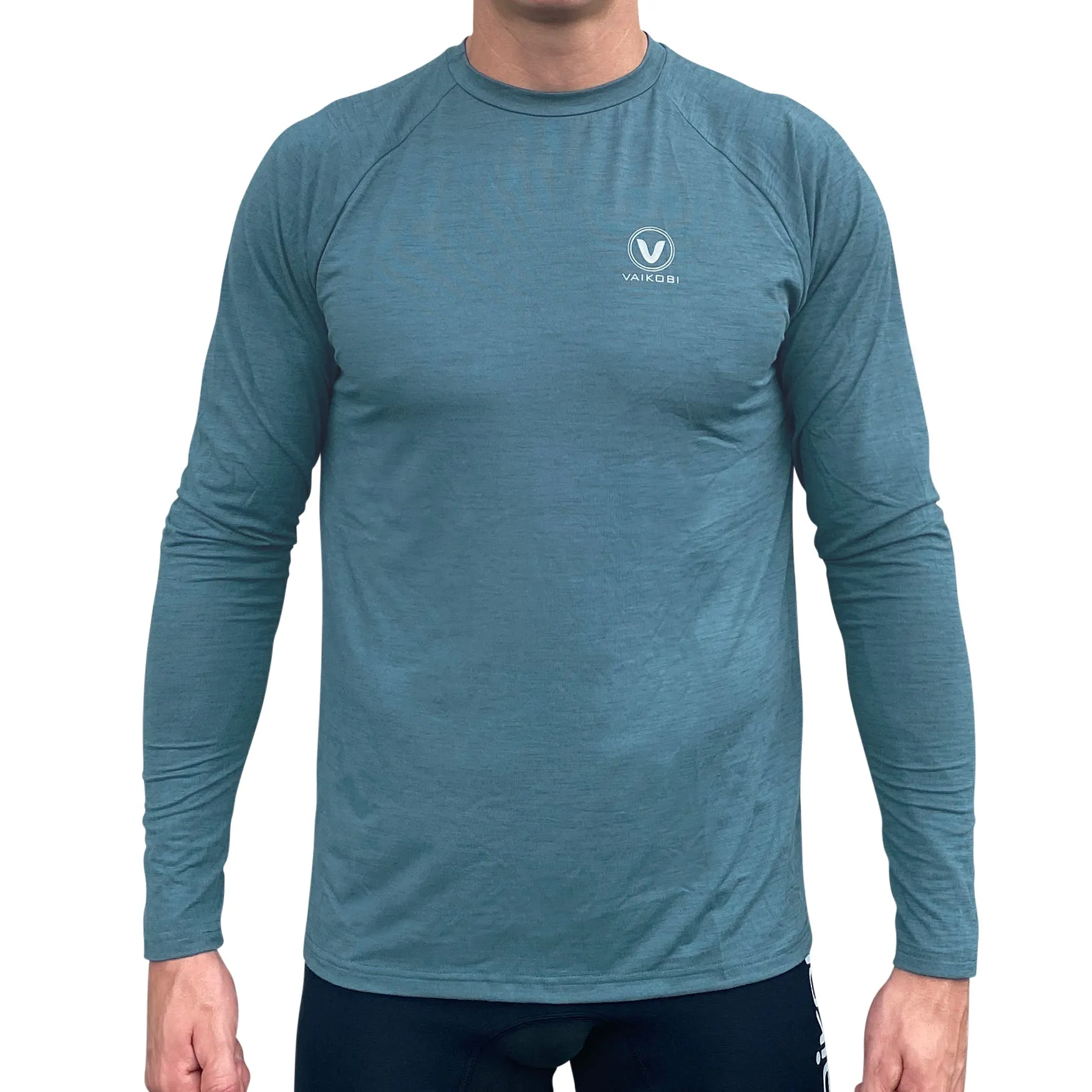 UV Performance L/S Tech Top - Ocean Blue