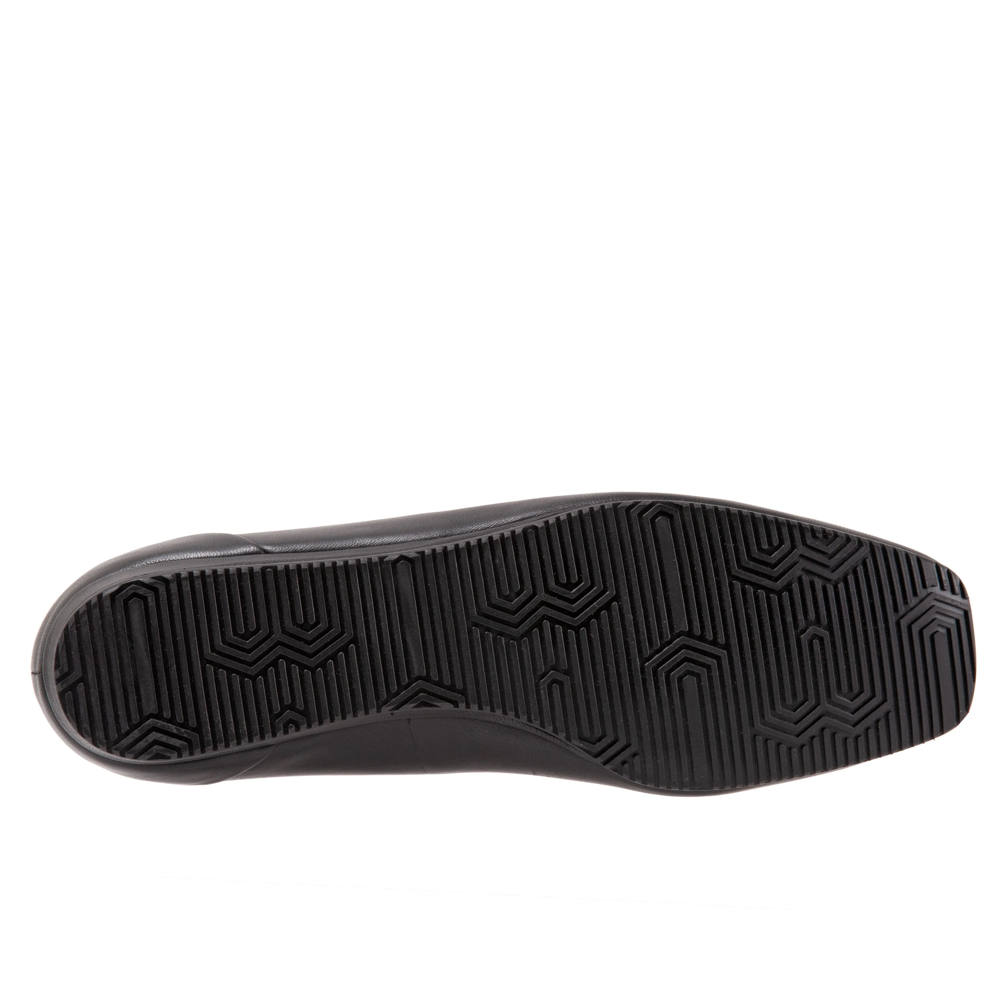 Vista Black Slip-on Shoes