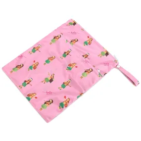 Wet Bag Hula Girl Pink